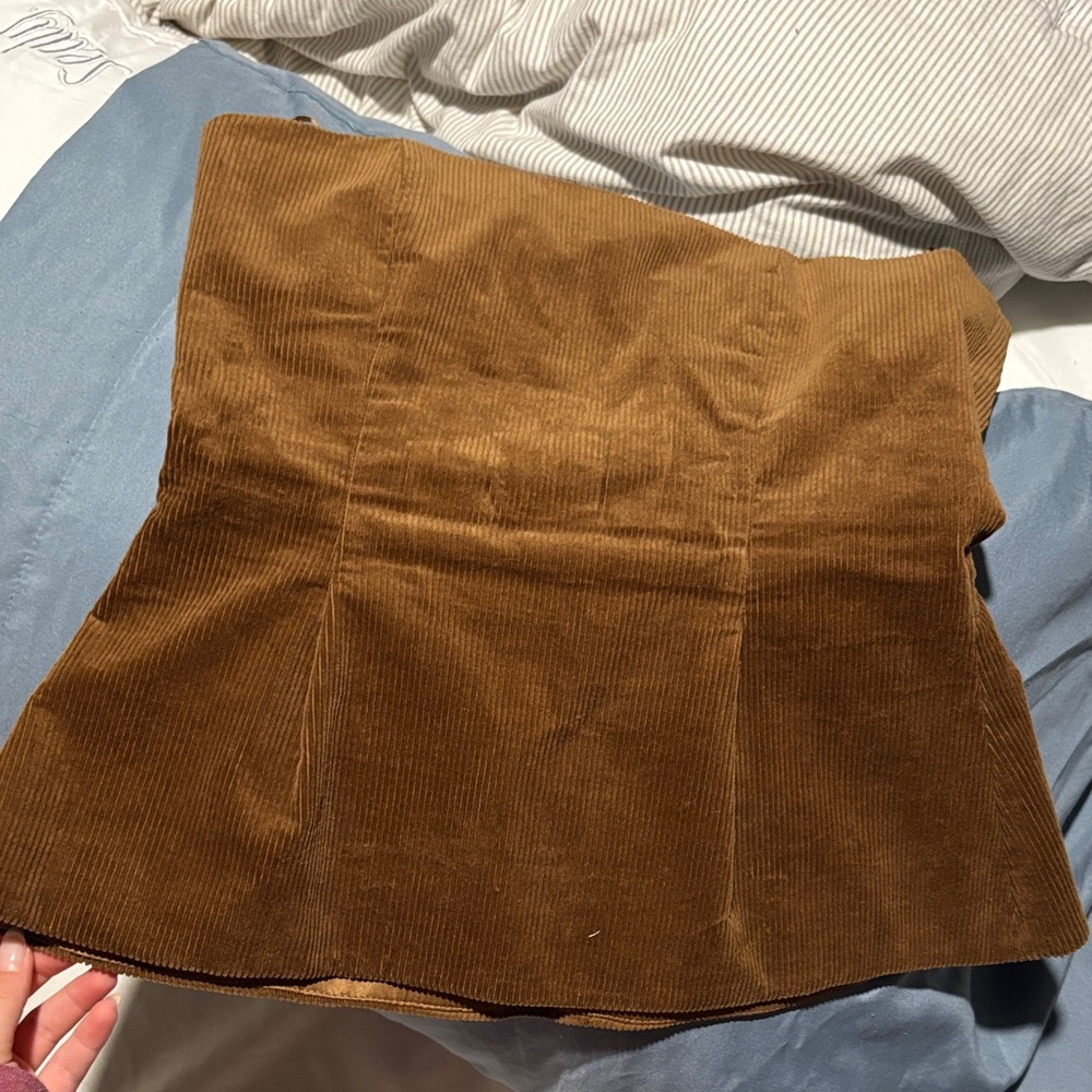 Brown Corduroy Shirt